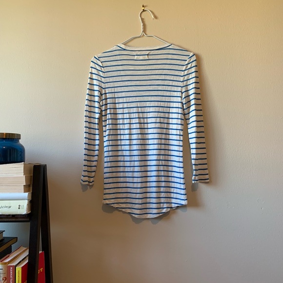 Madewell Striped Baseball Tee - Picture 3 of 4